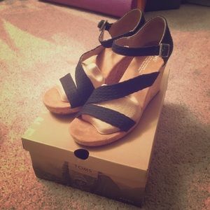Toms Clarissa wedges